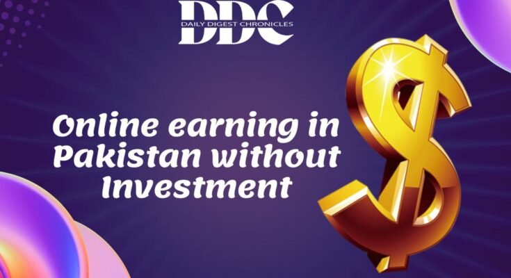 Earn Money Online in Pakistan